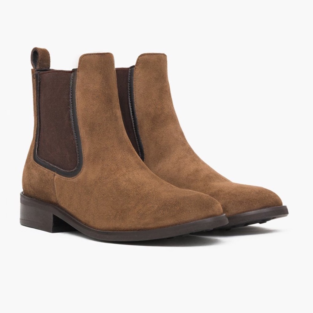 Thursday Boot Co. Brown Leather/Suede Boots Size 7.5 women’s - Picture 3 of 15